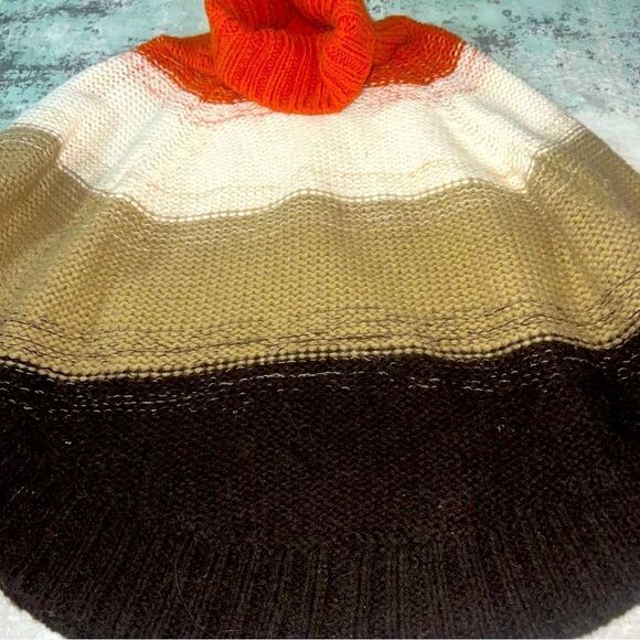 Michael Kors Colorblock Turtleneck Sweater size S - Picture 1 of 9